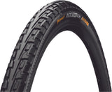 Continental Ride Tour 28" draad zwart