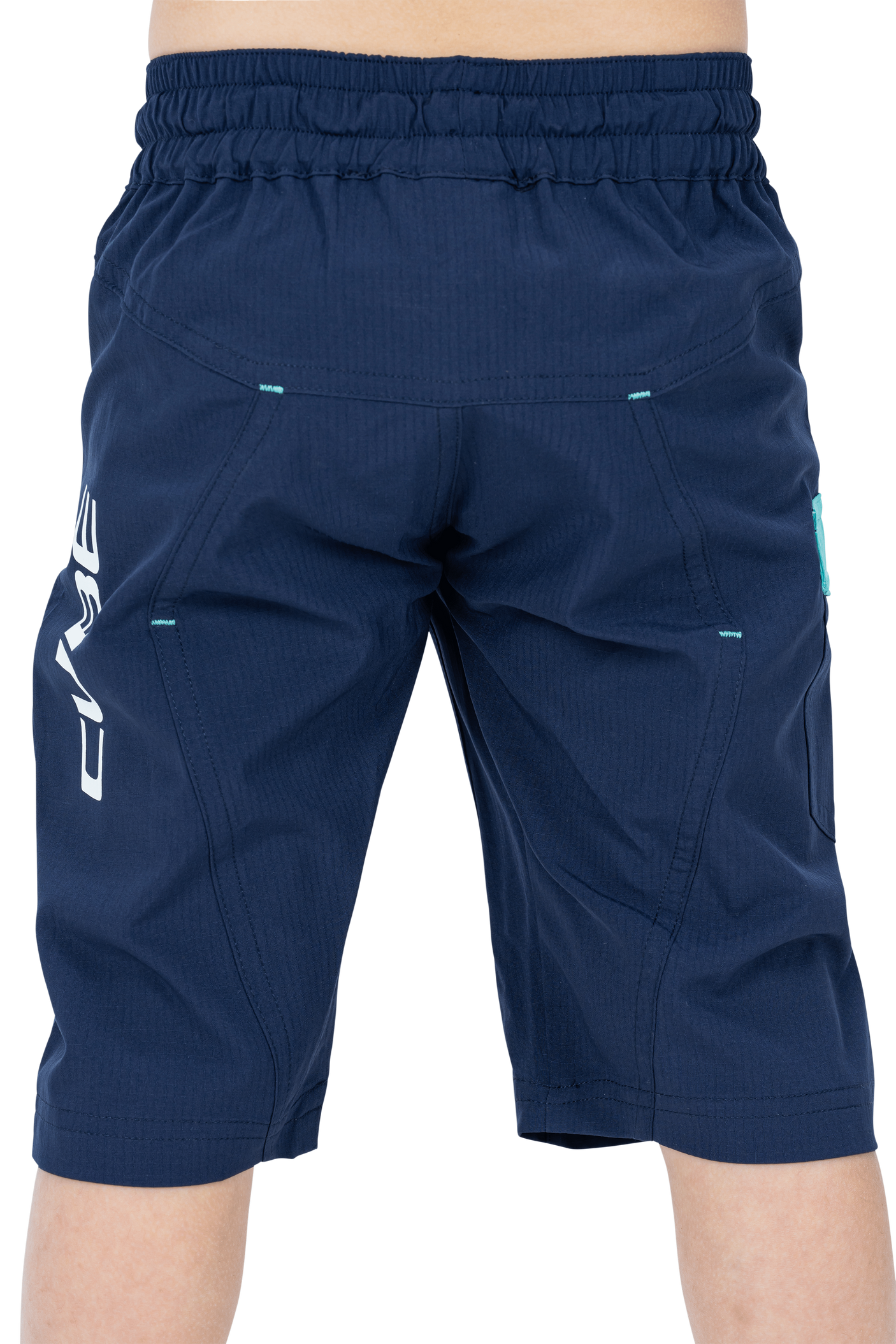 CUBE TEAMLINE Baggy Shorts ROOKIE blauw en mint