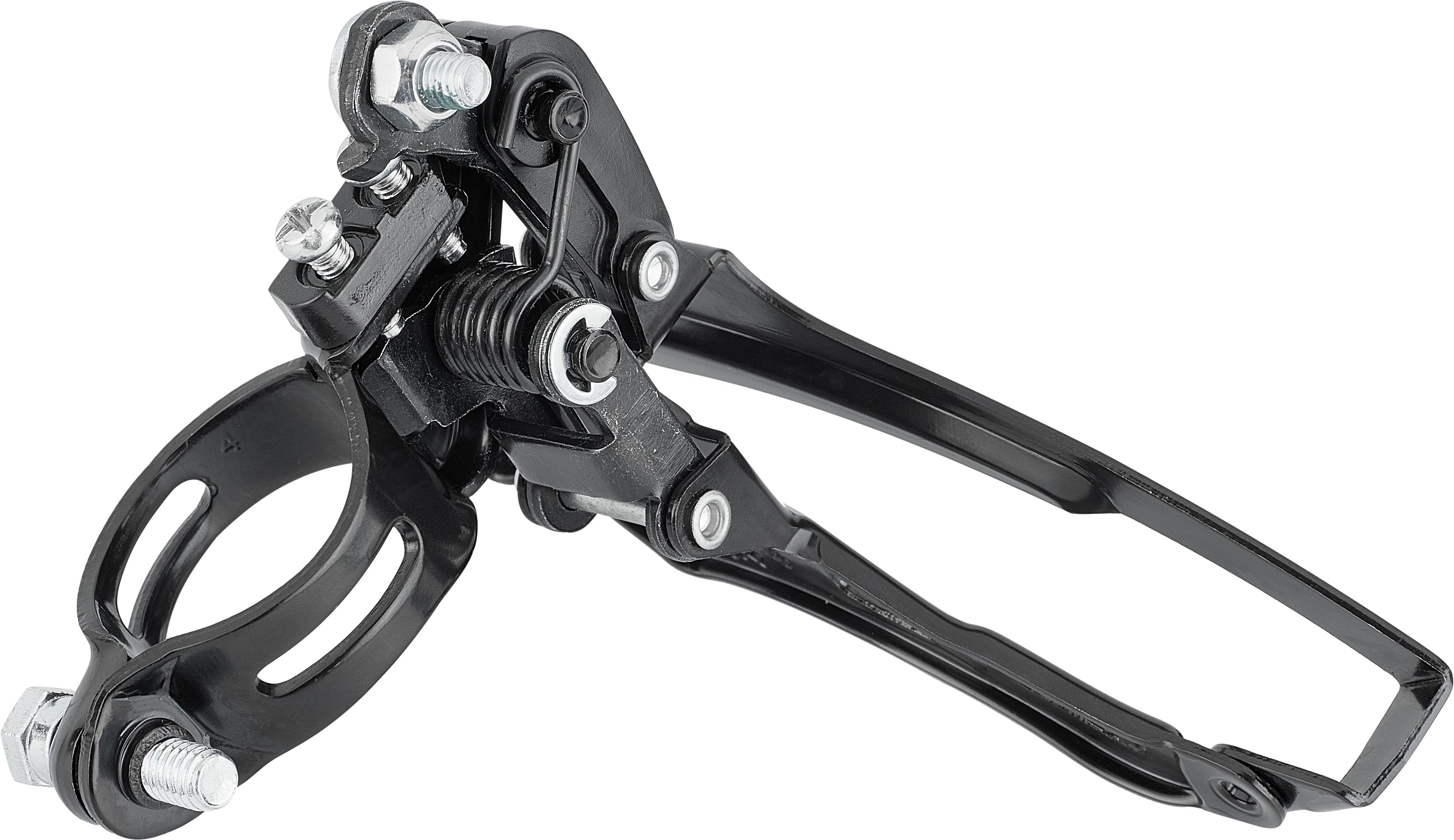 Shimano Tourney TZ FD-TZ500 voorderailleur 3x6/7-speed downswing klem hoog zwart