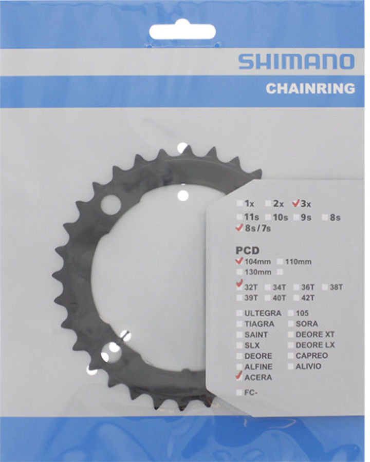 Shimano Acera FC-M361 kettingbladen