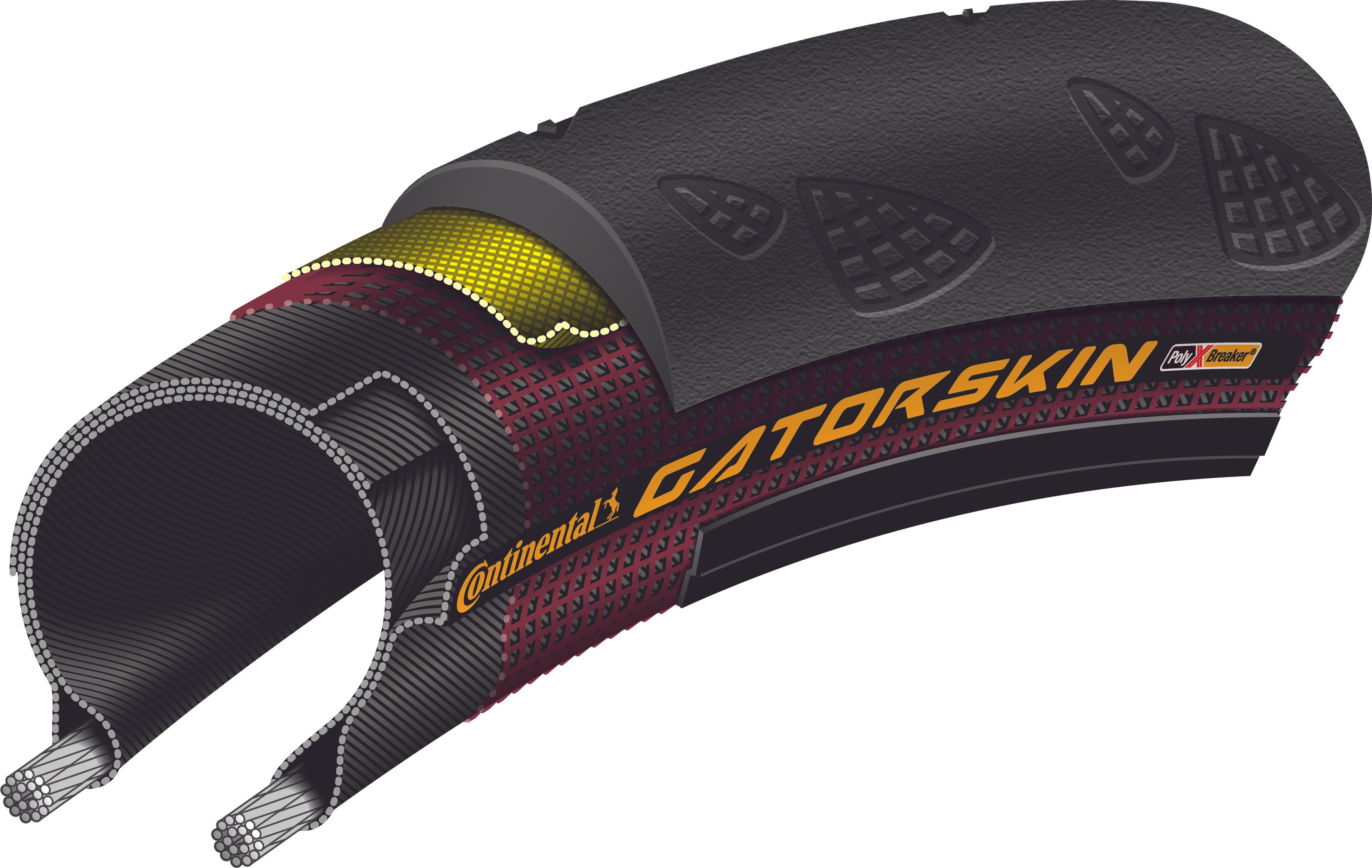 Continental GatorSkin Draadband PolyX Breaker 28