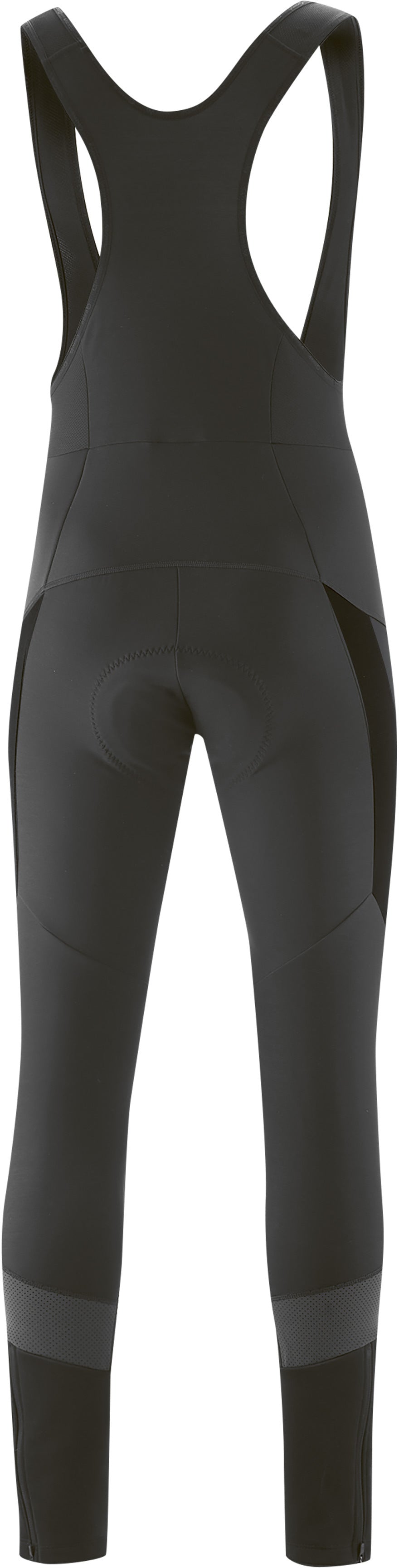 Gonso Montana Bib 2 softshell koersbroek met zitkussen heren zwart