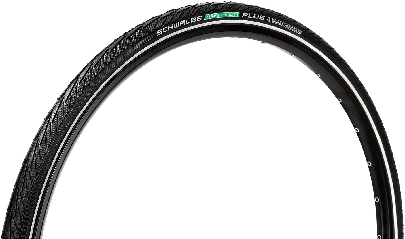 SCHWALBE Energizer Plus Performance Drahtreifen E-50 Addix.E Reflex 28x1.40" schwarz