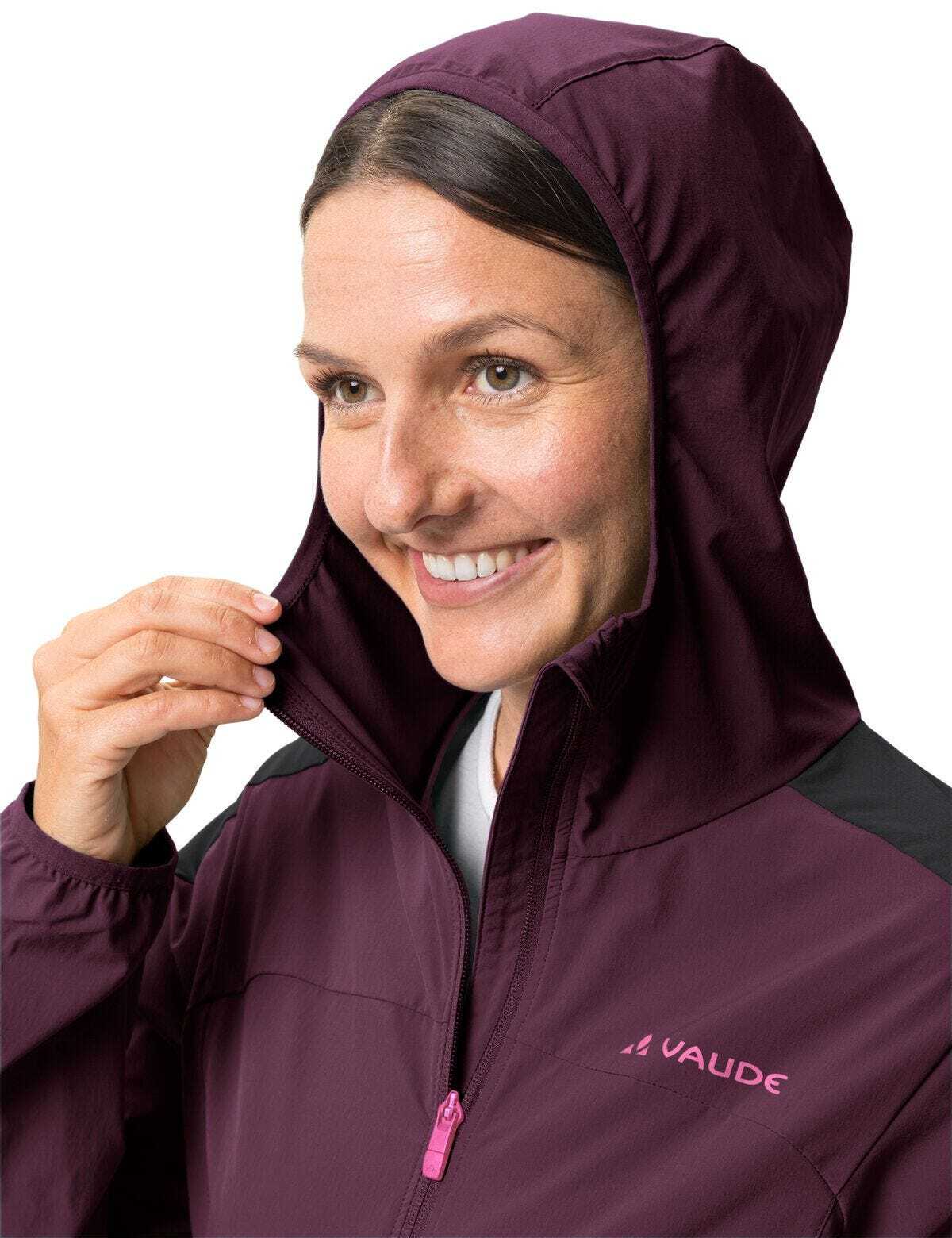 VAUDE Moab IV jas dames rood