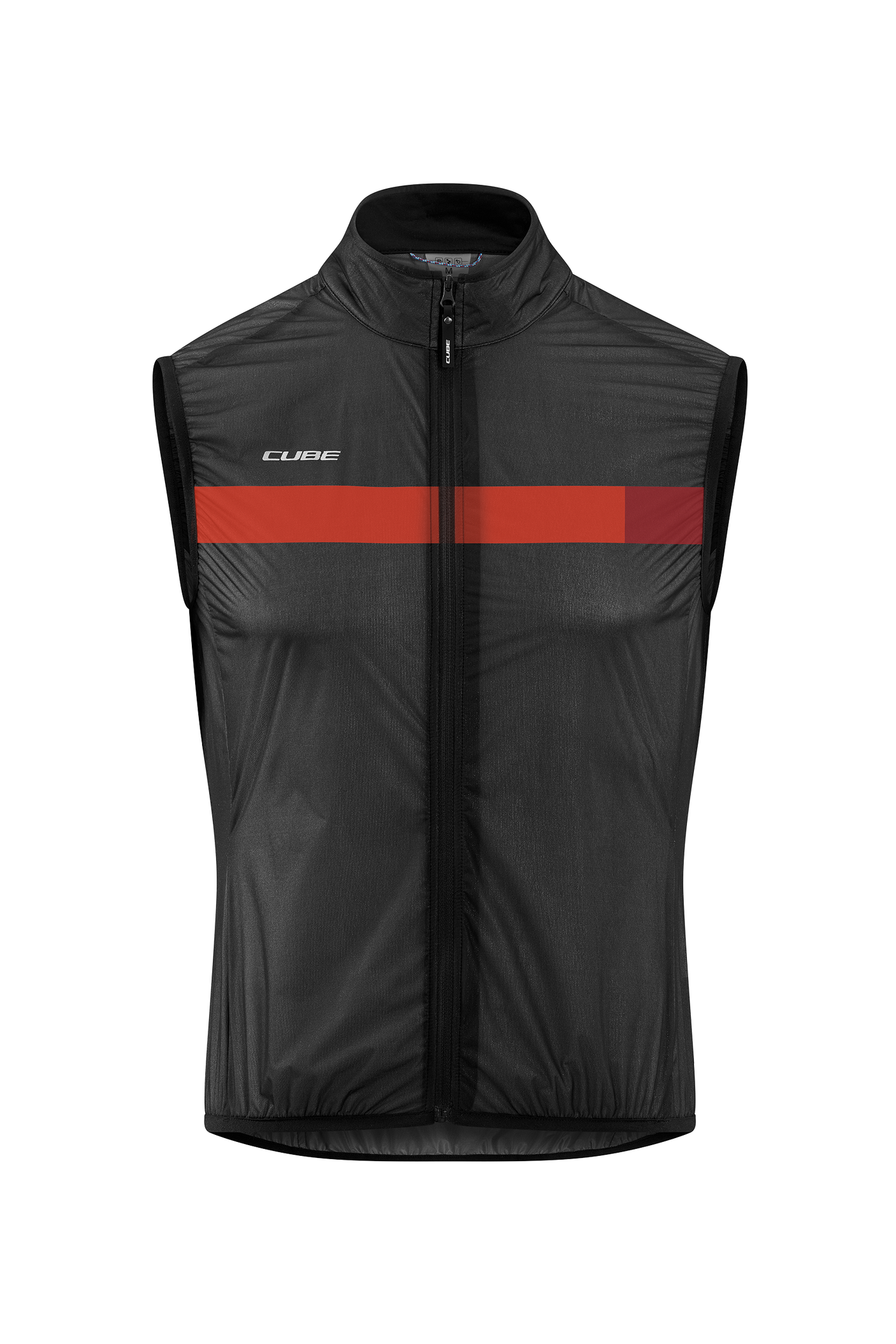 CUBE TEAMLINE windvest zwart