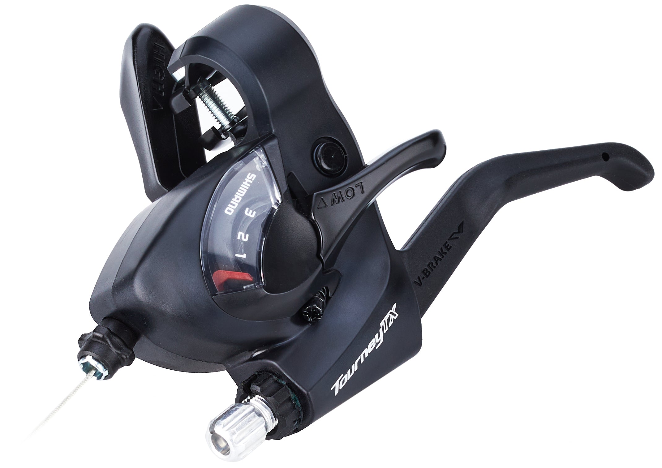 Shimano Tourney TX ST-TX800 schakel-/remhendel 3-voudig links zwart