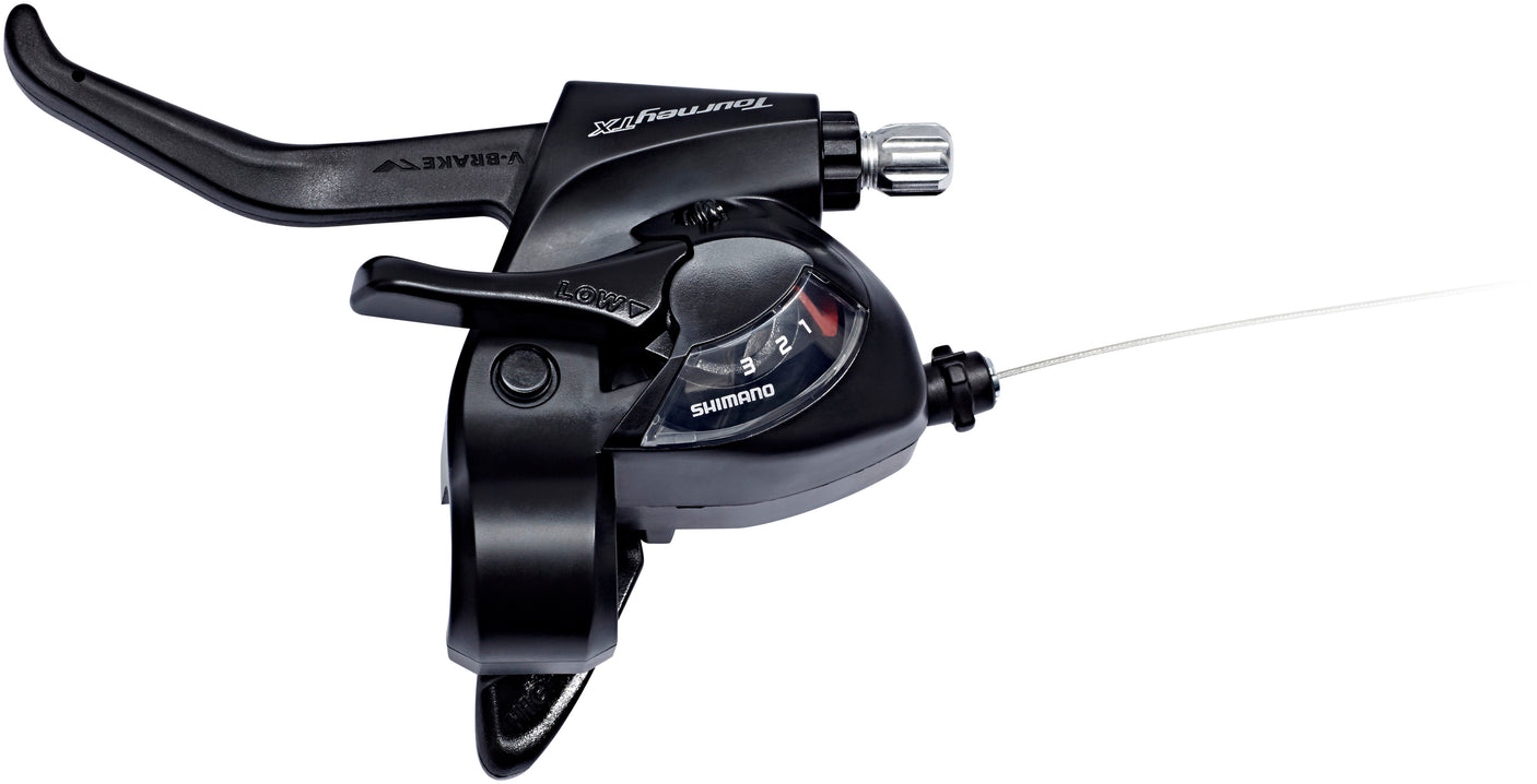 Shimano Tourney TX ST-TX800 schakel-/remhendel 3-voudig links zwart