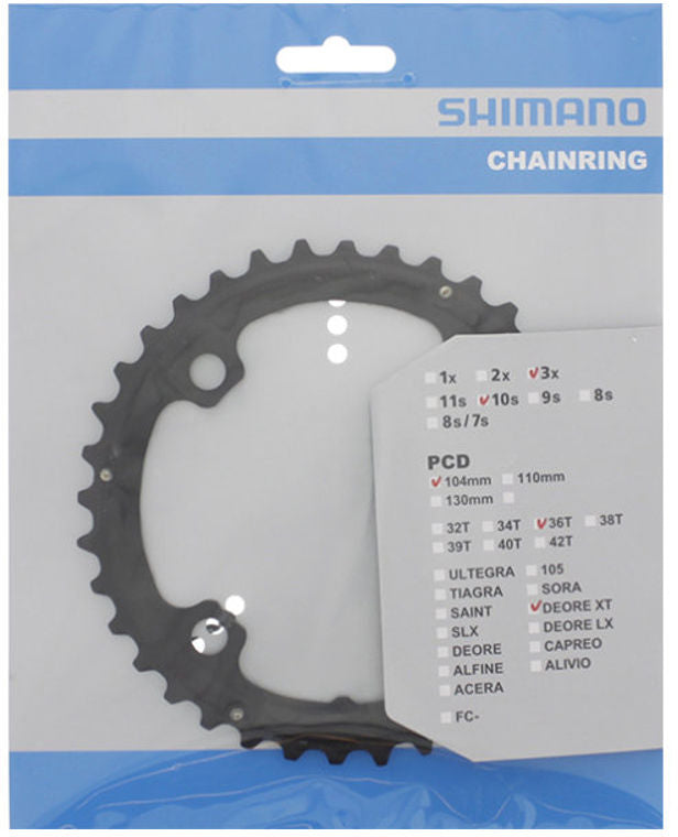 Shimano Deore XT Trekking FC-T780/FC-T781 kettingblad AL 10-speed