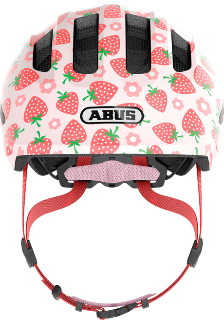 ABUS Smiley 3.0 LED Helm Kinderen roze aardbei