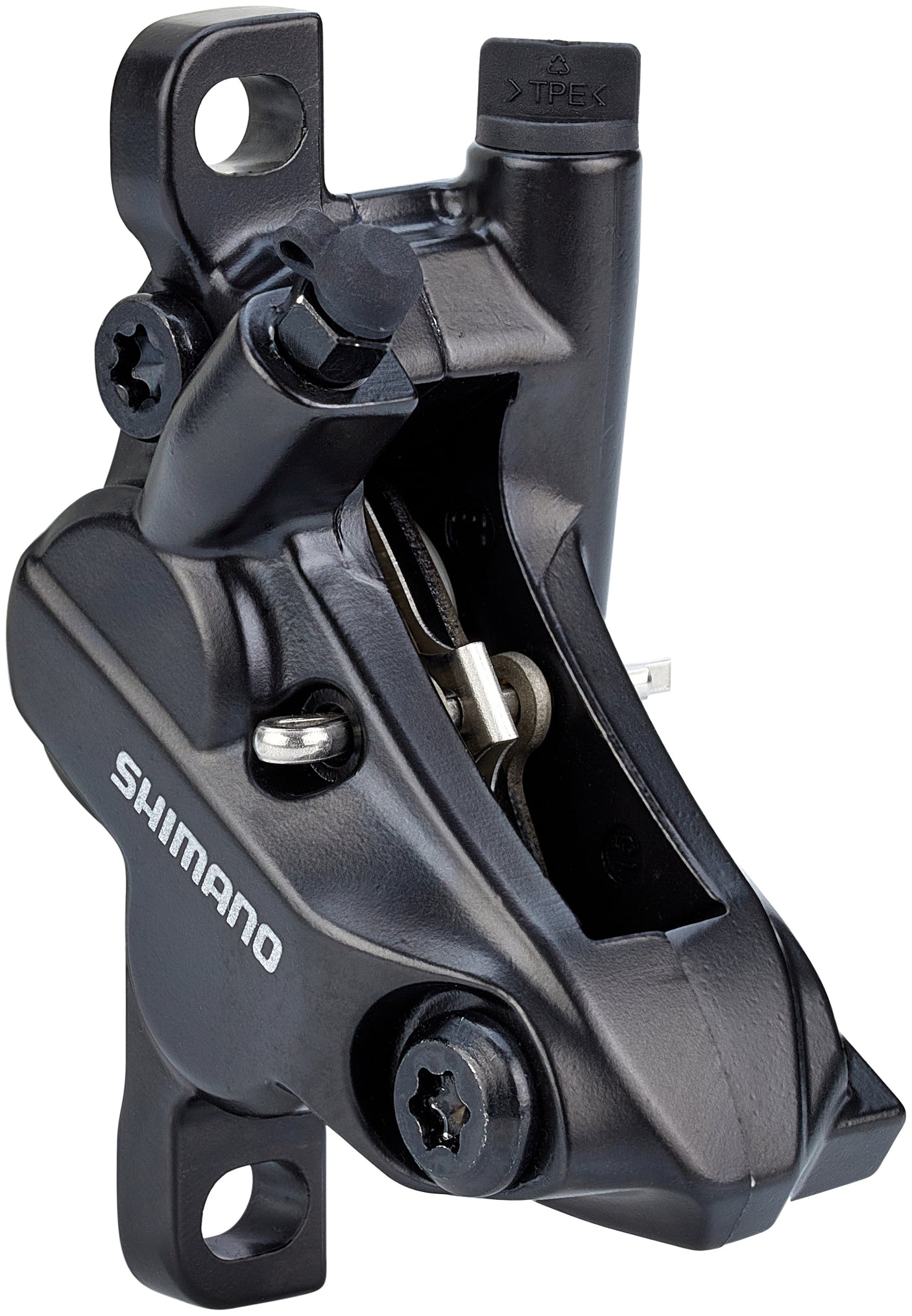 Shimano BR-MT520 remklauw VR/HR Res-Pad D01S zwart