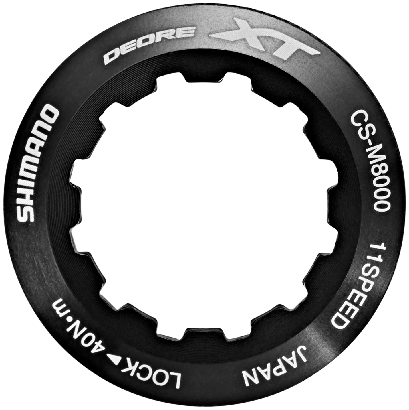 Shimano CS-M8000 borgring met spacer