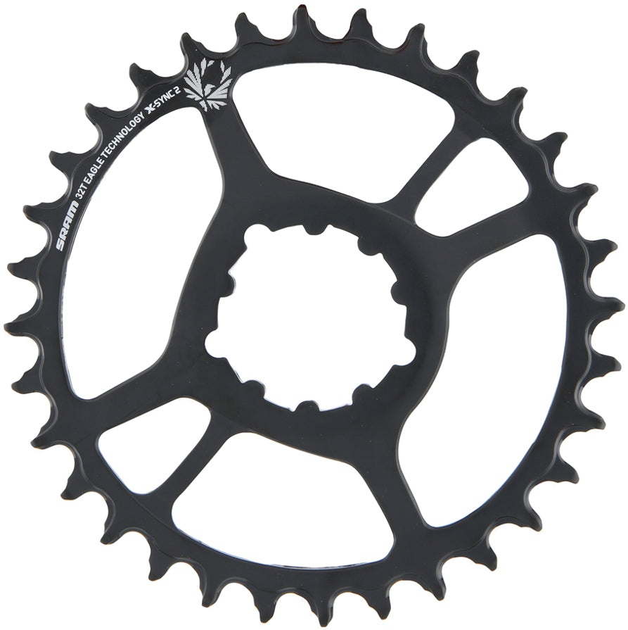 SRAM X-Sync 2 Eagle kettingblad voor XX1/X01/GX Eagle 12-speed 6 mm zwart