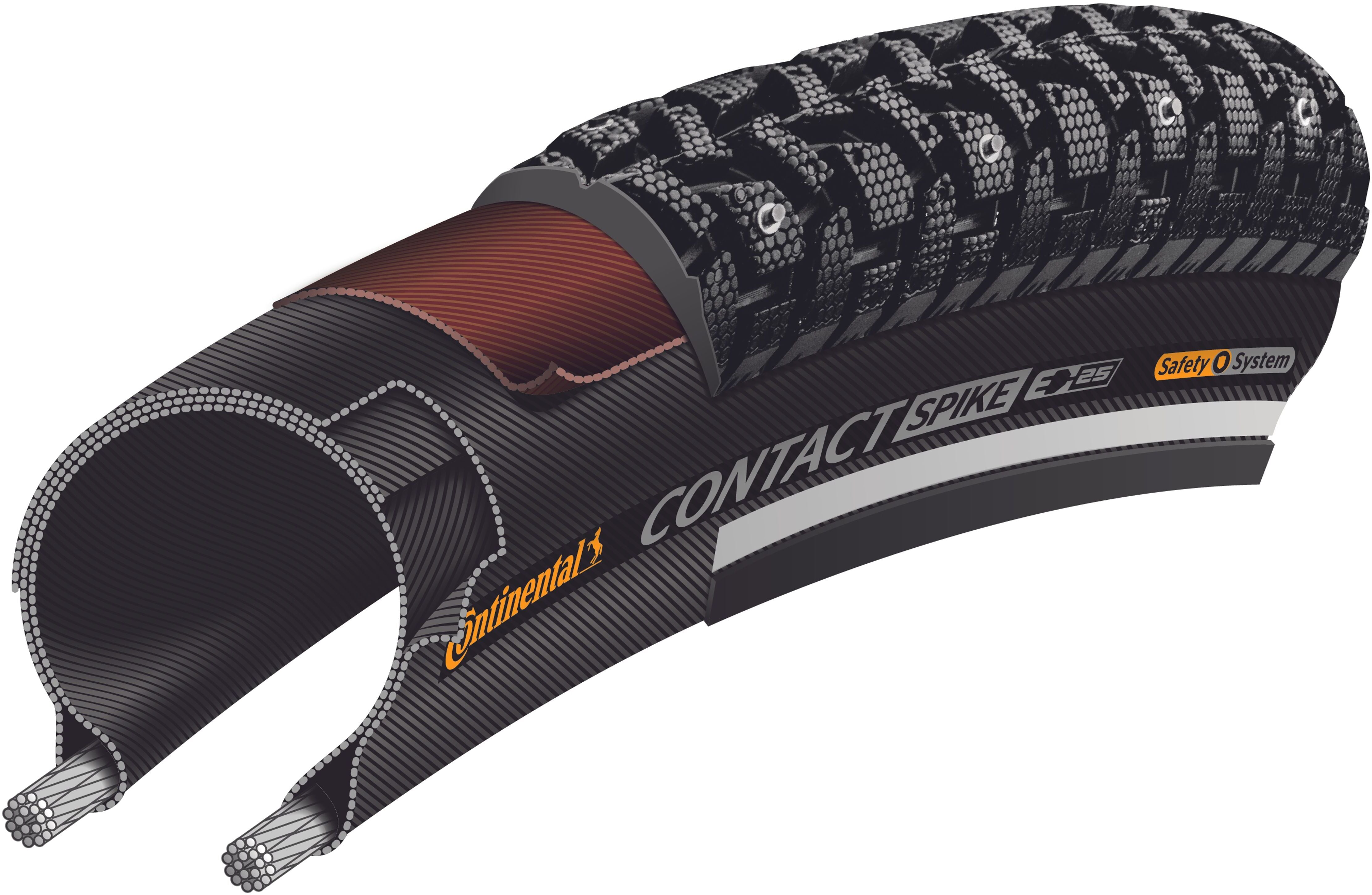 Continental Contact Spike 120 draadband 28x1.60