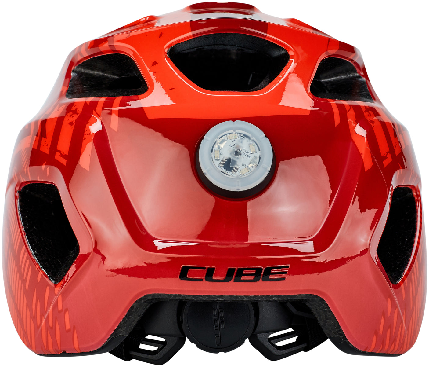 CUBE helm ANT kids rood splash