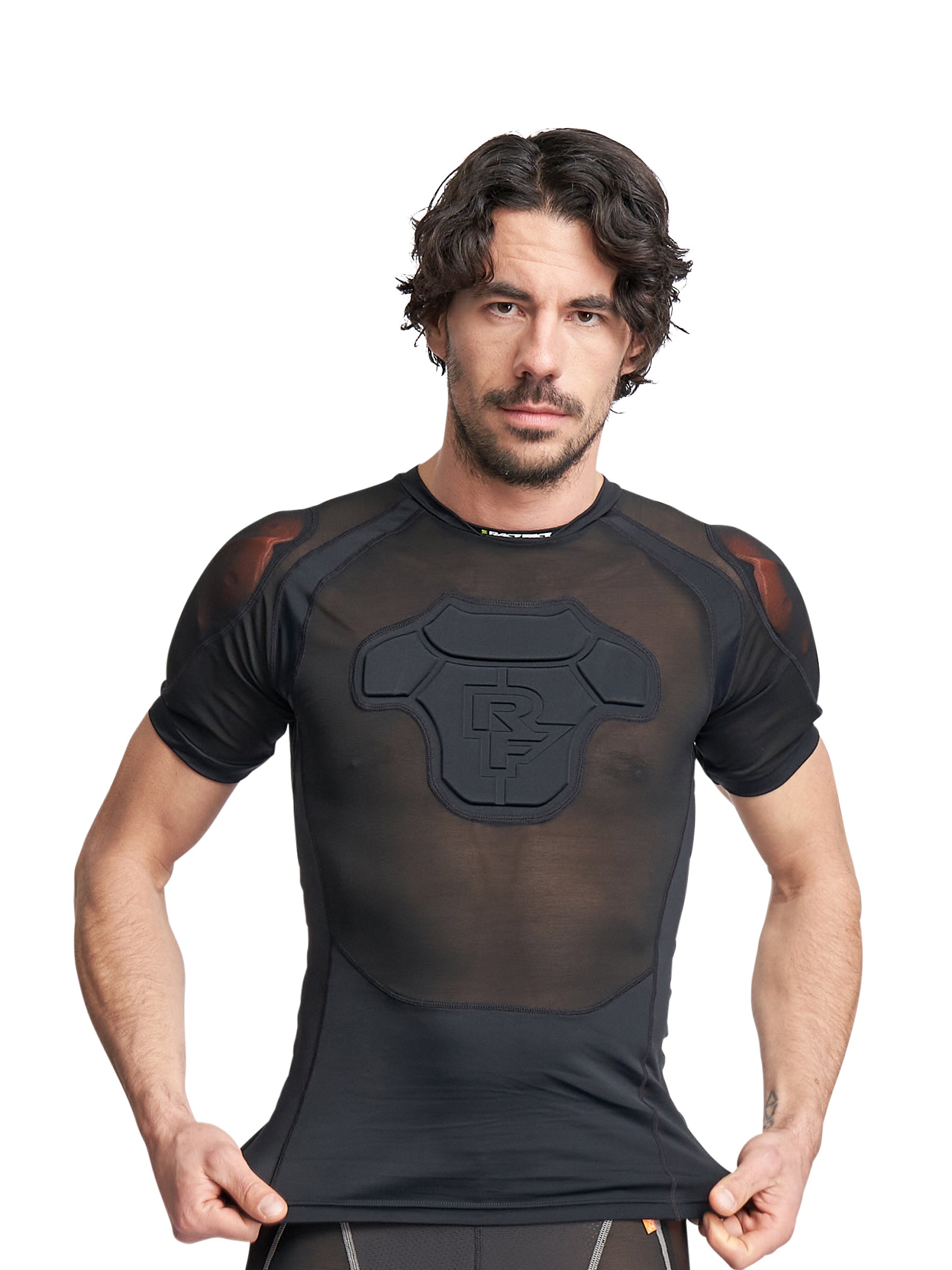 Race Face Flank Core Protector Jersey Stealth D3O Heren