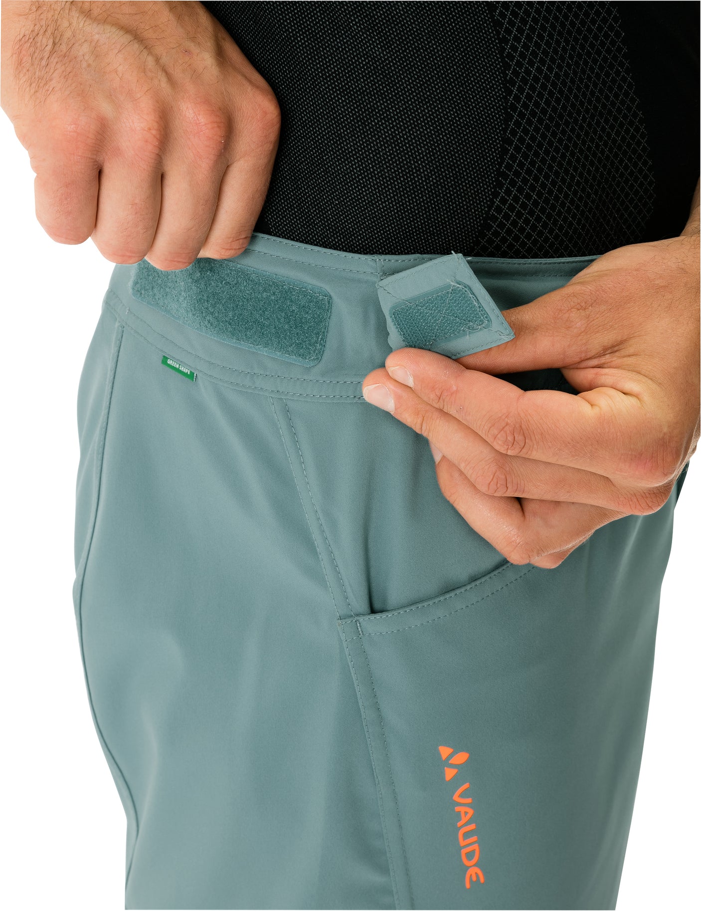 VAUDE Ledro Shorts Heren, petrol