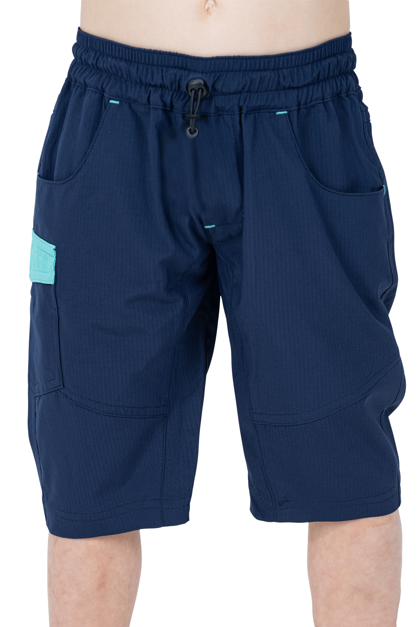 CUBE TEAMLINE Baggy Shorts ROOKIE blauw en mint