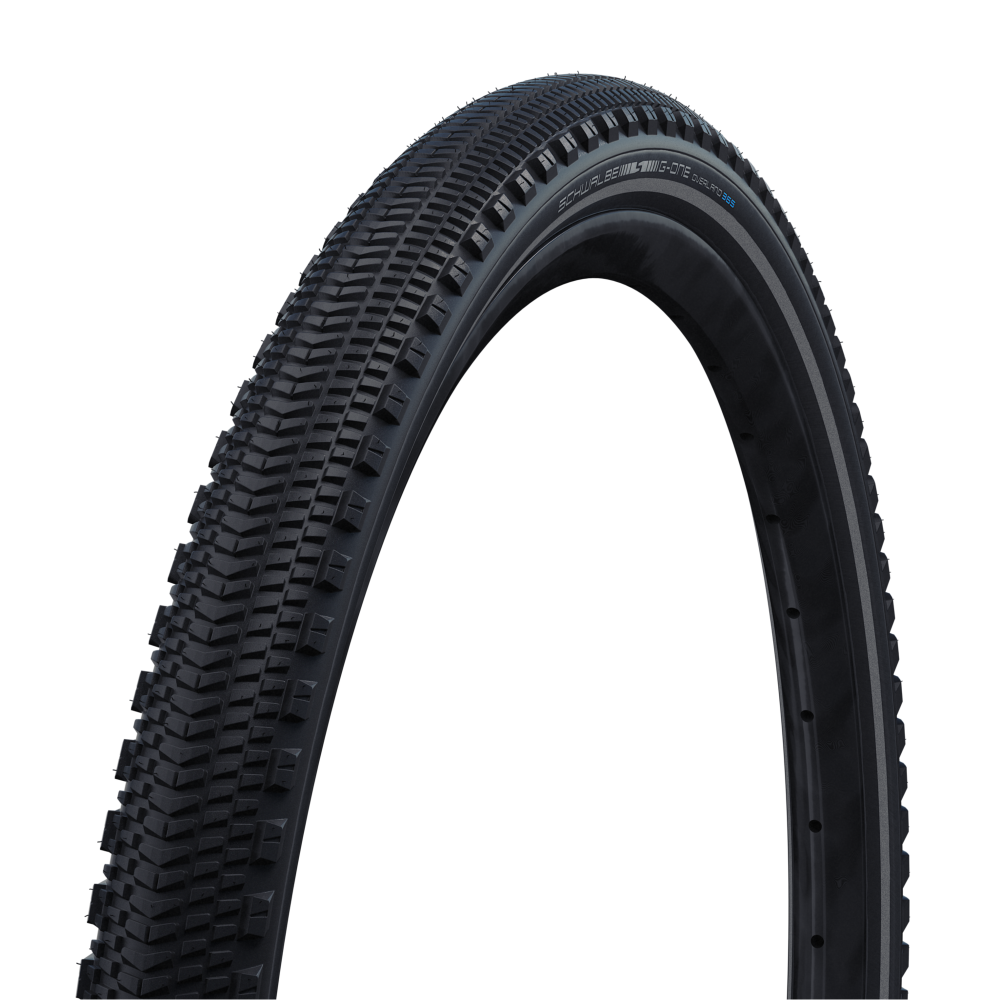 Schwalbe G-ONE Overland 365 Performance RaceGuard vouwband Addix 4 Season zwart-reflecterend