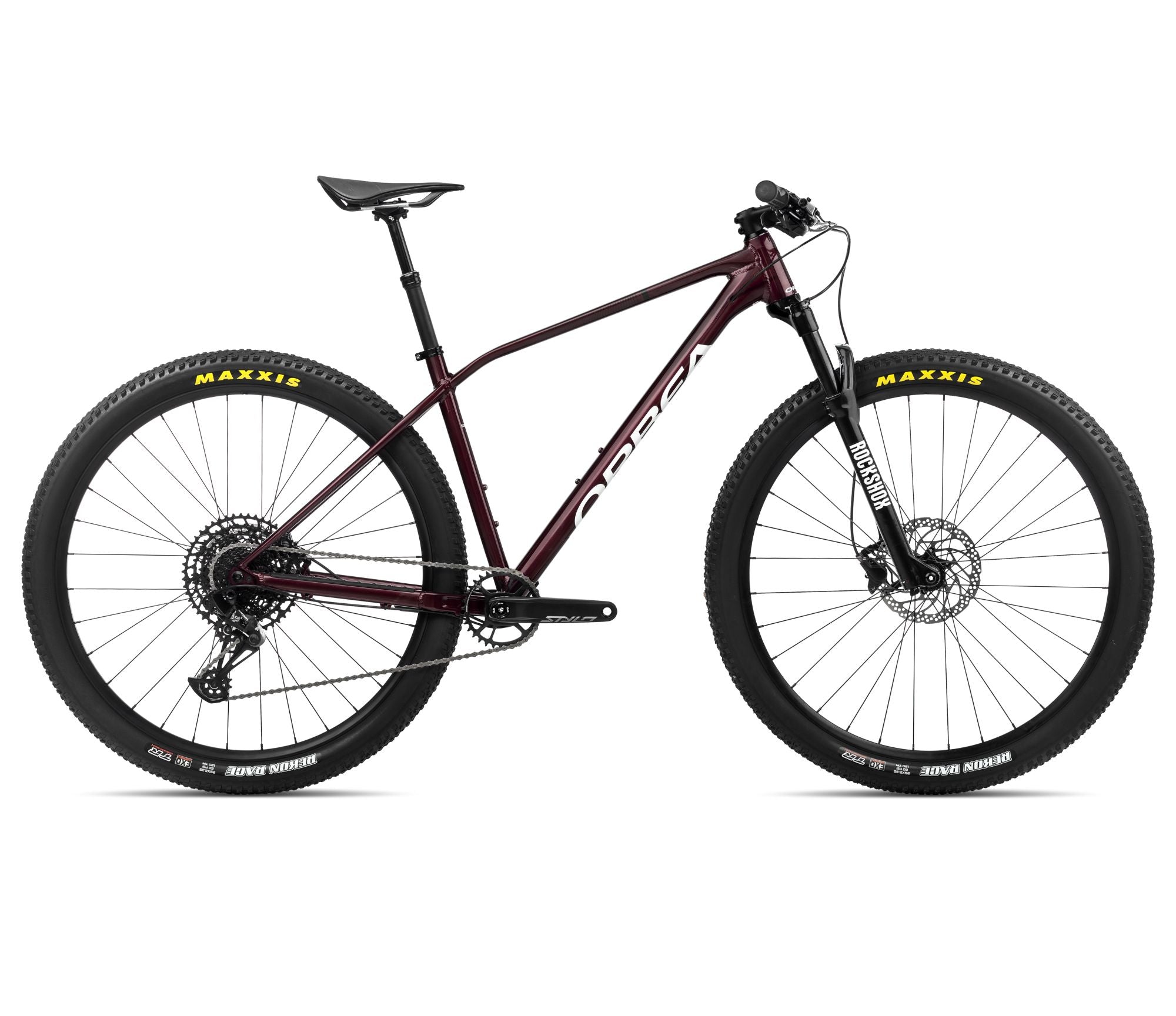 Orbea ALMA H11 Metallic Donkerrood - Chic Wit (2024)