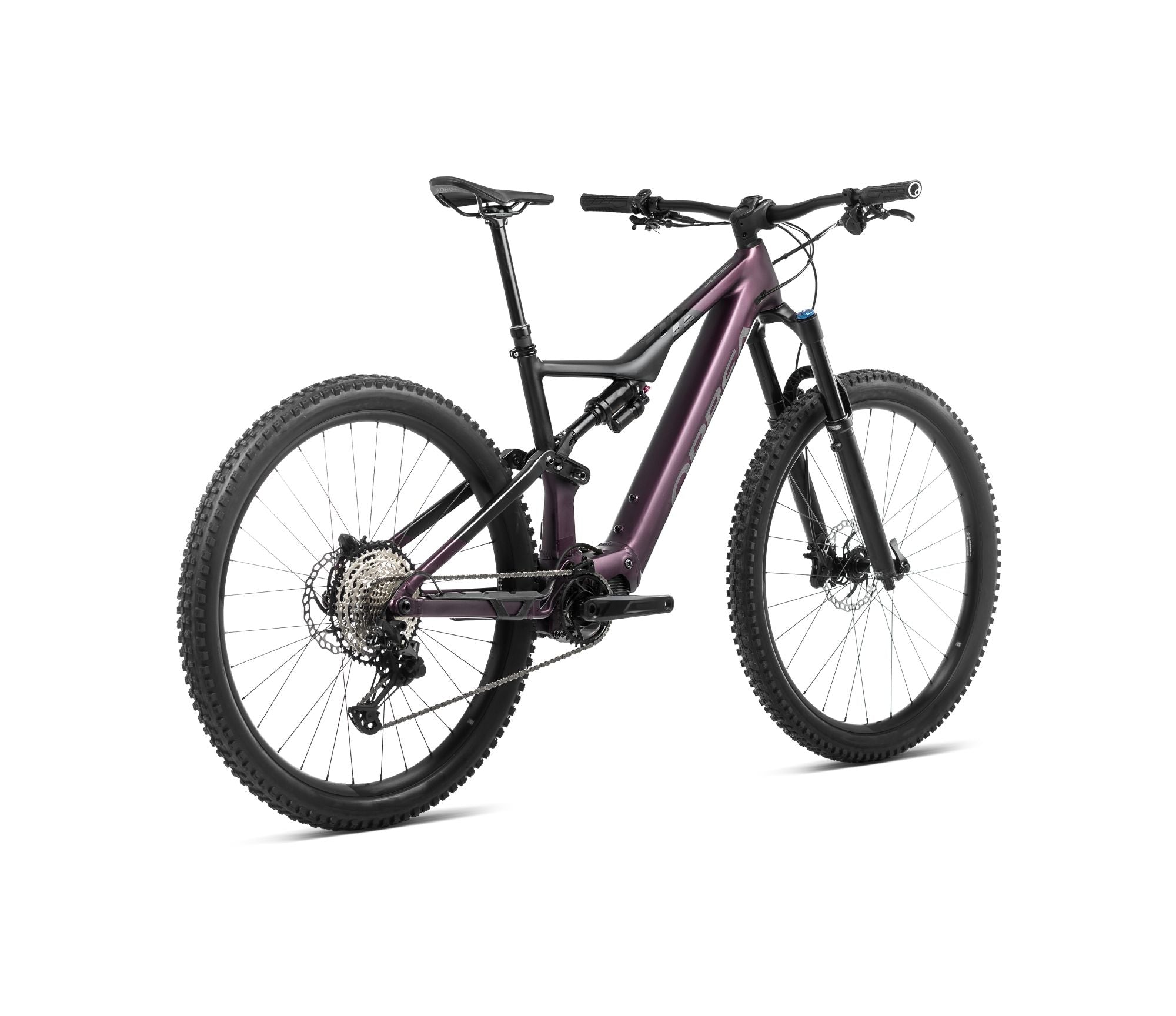 Orbea RISE H20 Metallic Mulberry Zwart (2024)