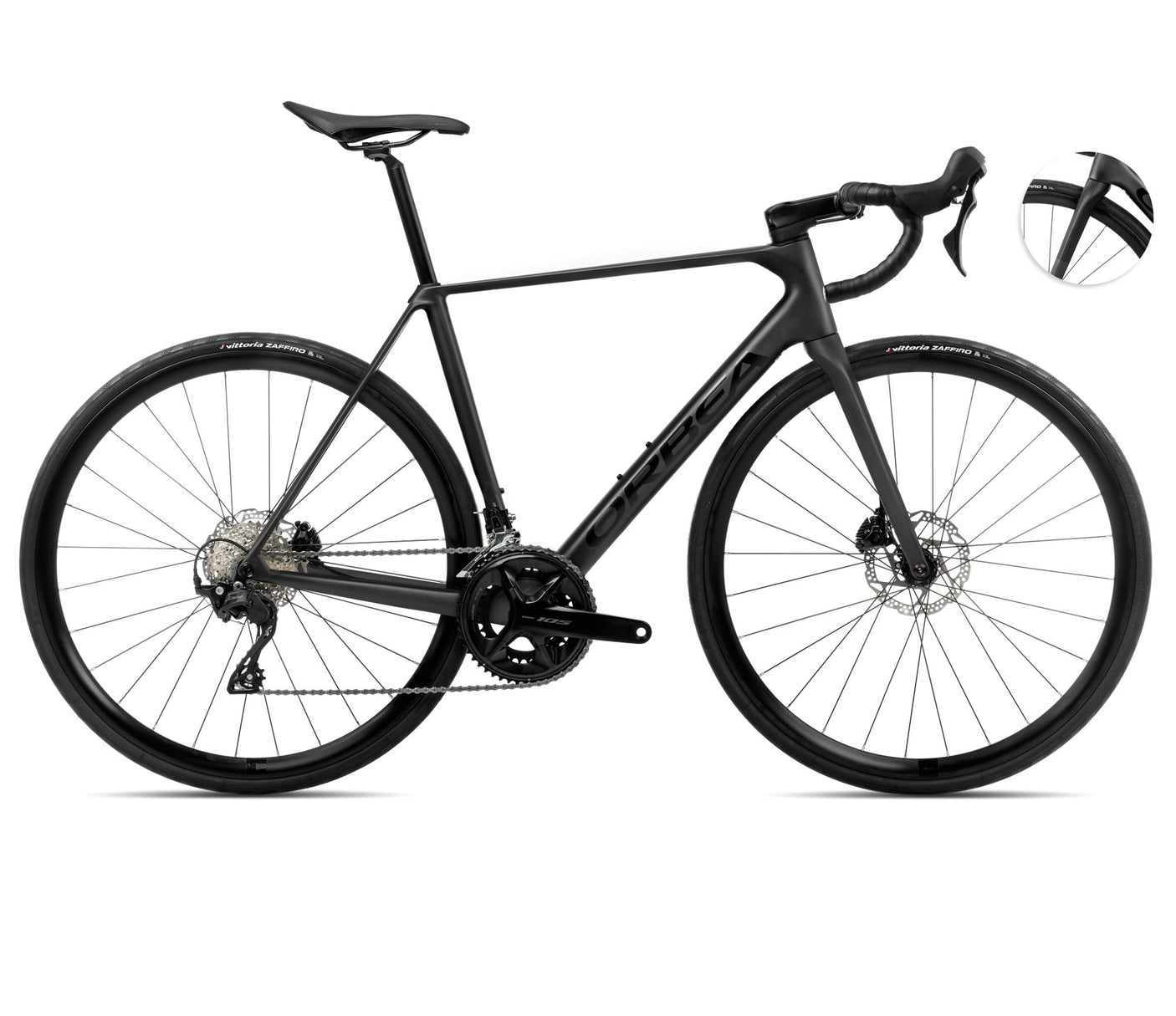 Orbea ORCA M30 Vulcano-zwart (mat) - zwart (glans) (2025)