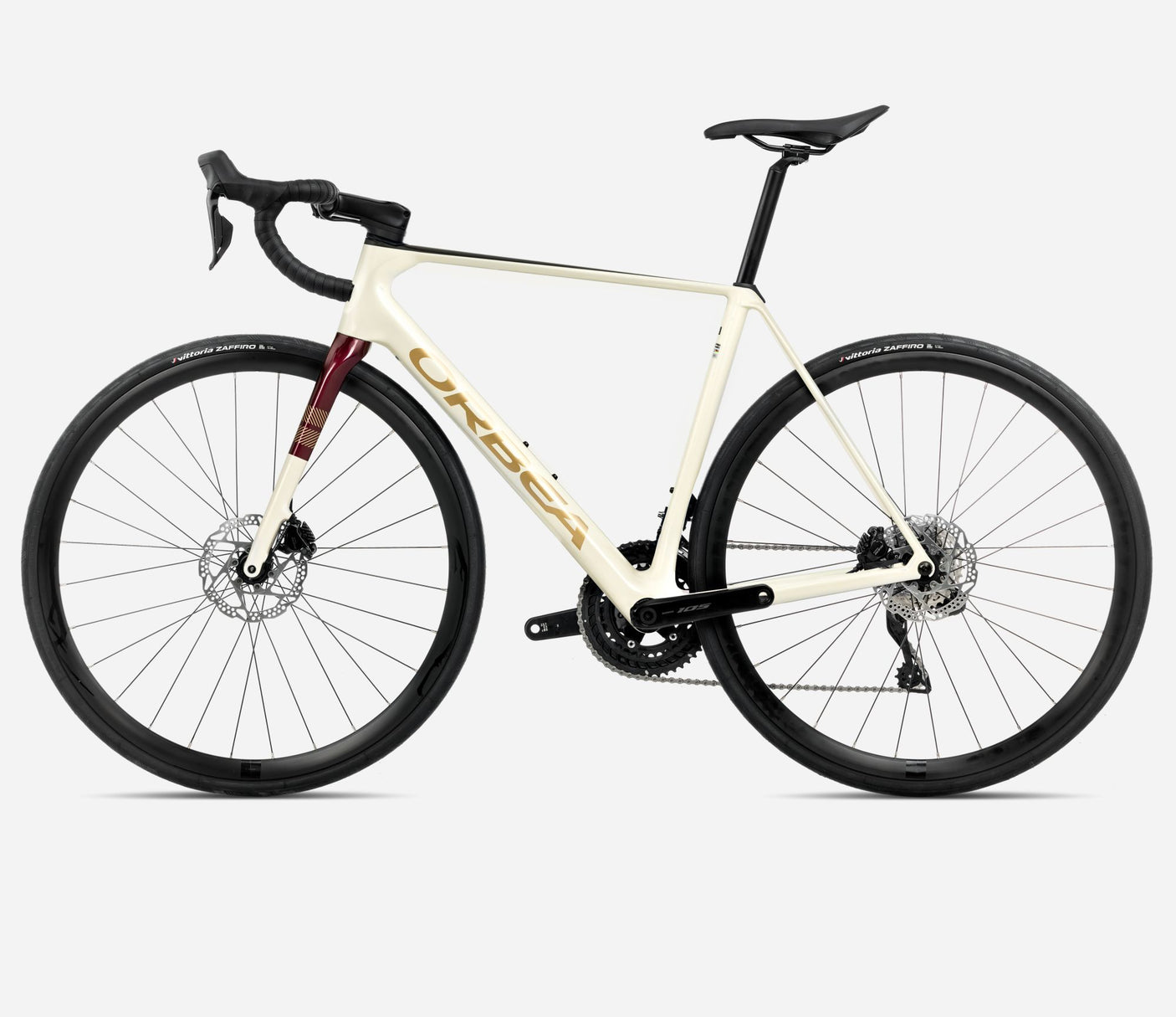 Orbea ORCA M30i Ivory White-Burgundy (Gloss)-Vulcano (Matt) (2025)