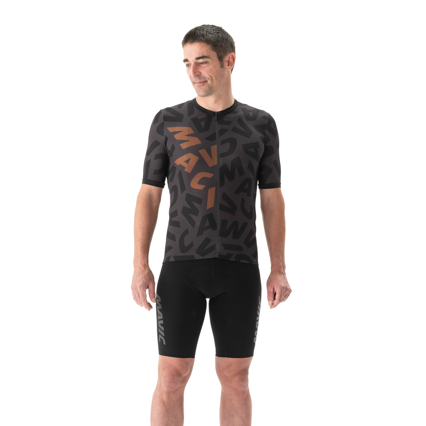 Mavic Aksium Graphic Jersey Herren carbone