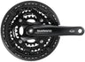 Shimano Trekking FC-T521 Octalink crankstel 3x10-speed 48-36-26 tanden zwart