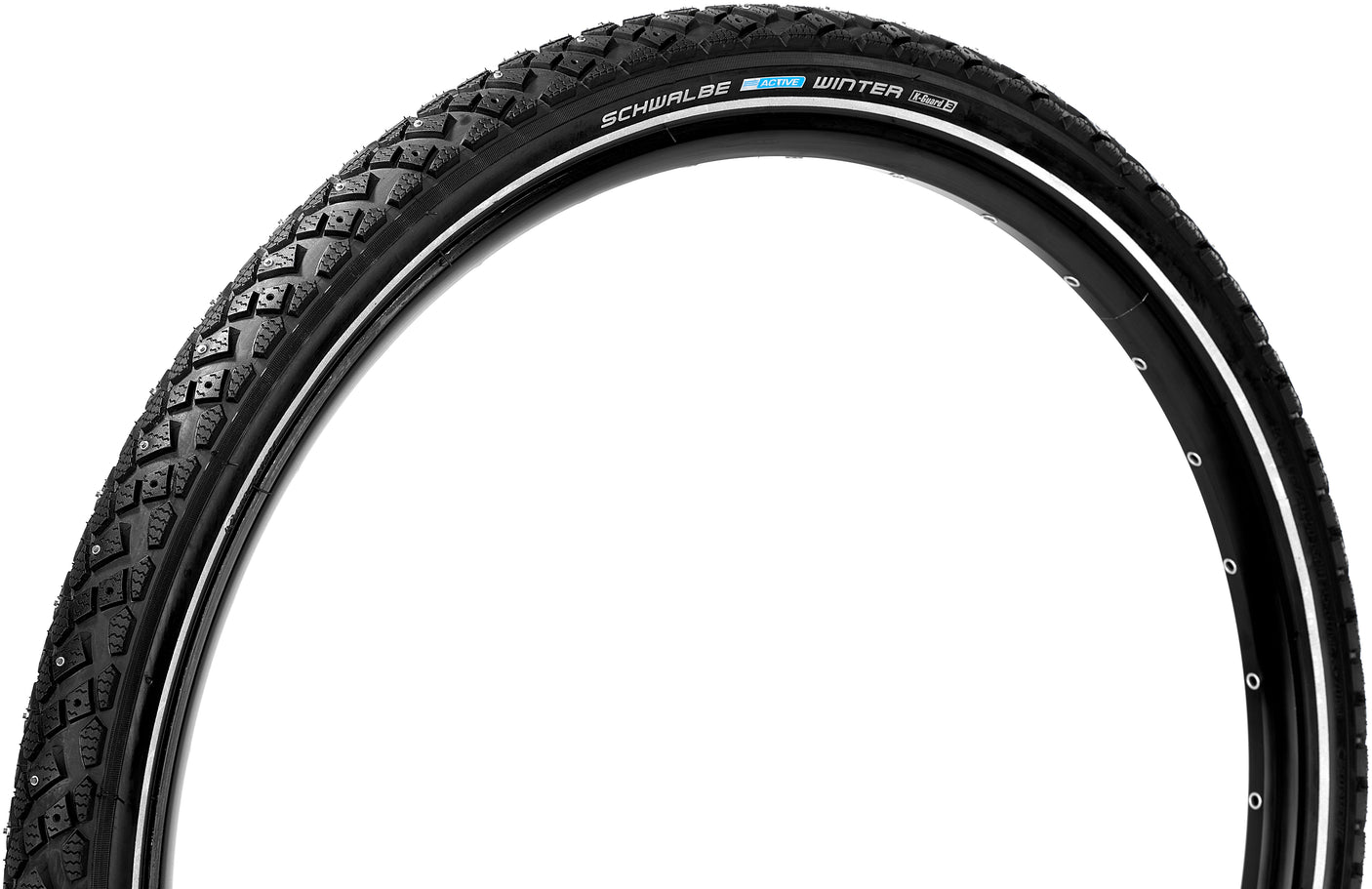 Schwalbe Winter Active draadband 27,5x2,00" K-Guard zwart