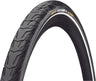 Continental Ride City draadband 28" reflex zwart