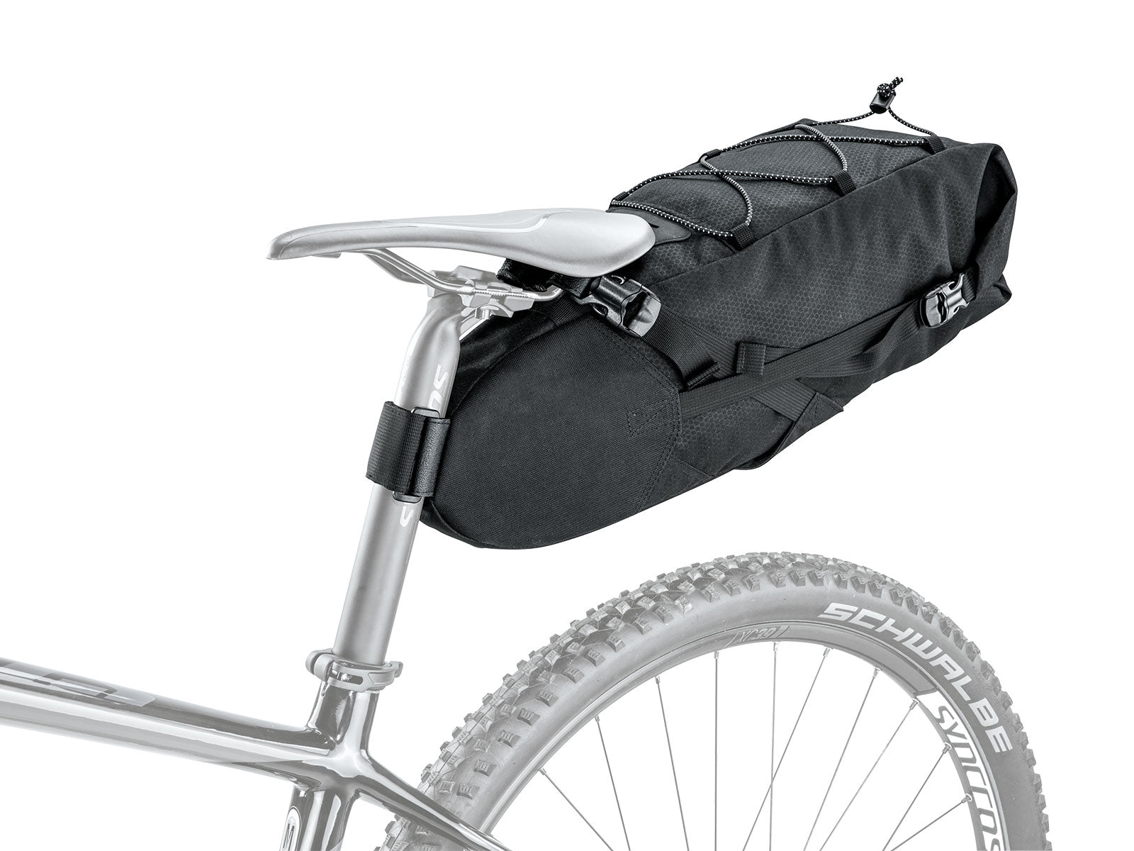 Topeak BackLoader zadelpentas 15l zwart 