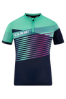 CUBE TEAMLINE jersey ROOKIE korte mouw blauw'n'mint