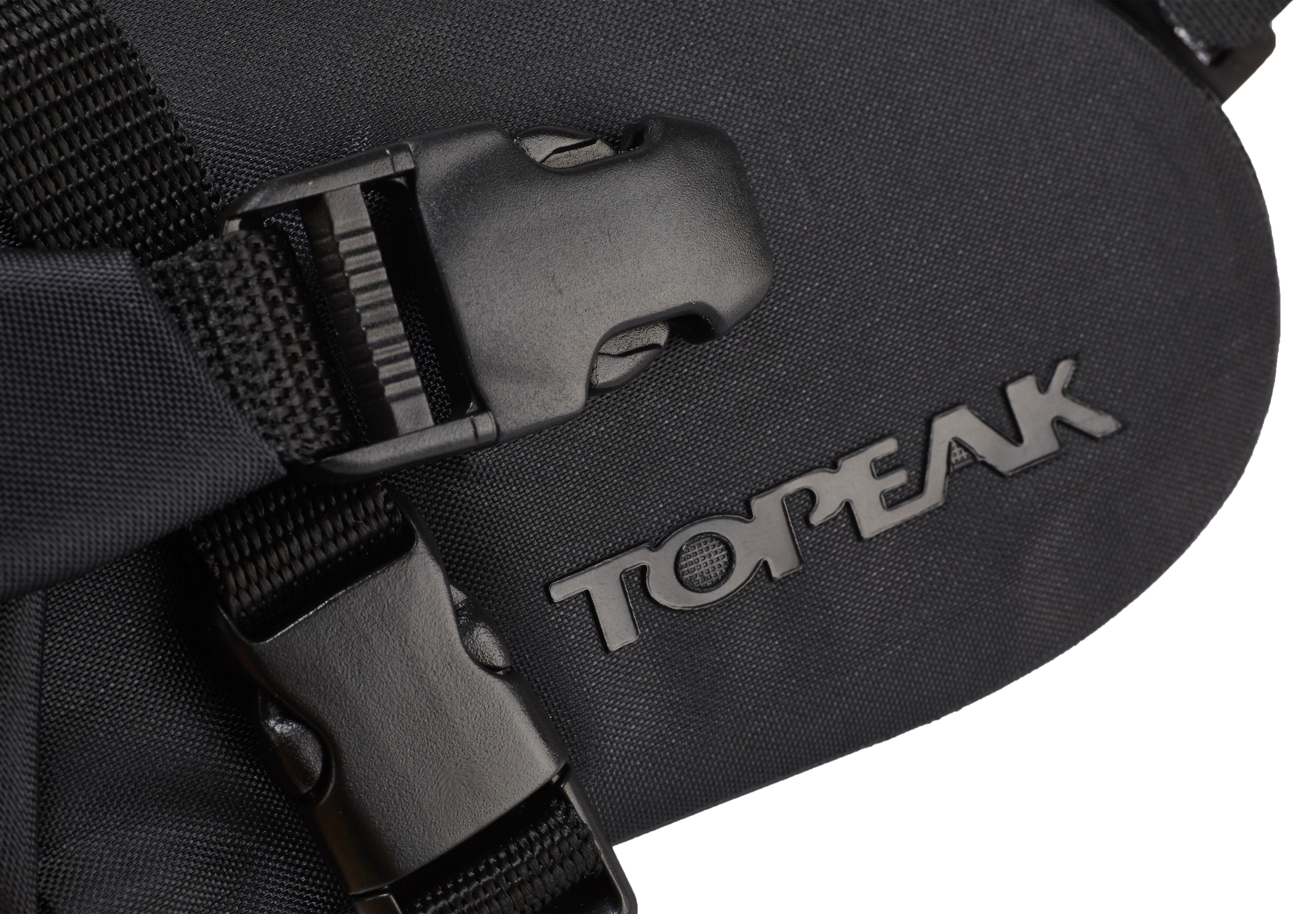 Topeak Wedge DryBag Strap zadeltas zwart