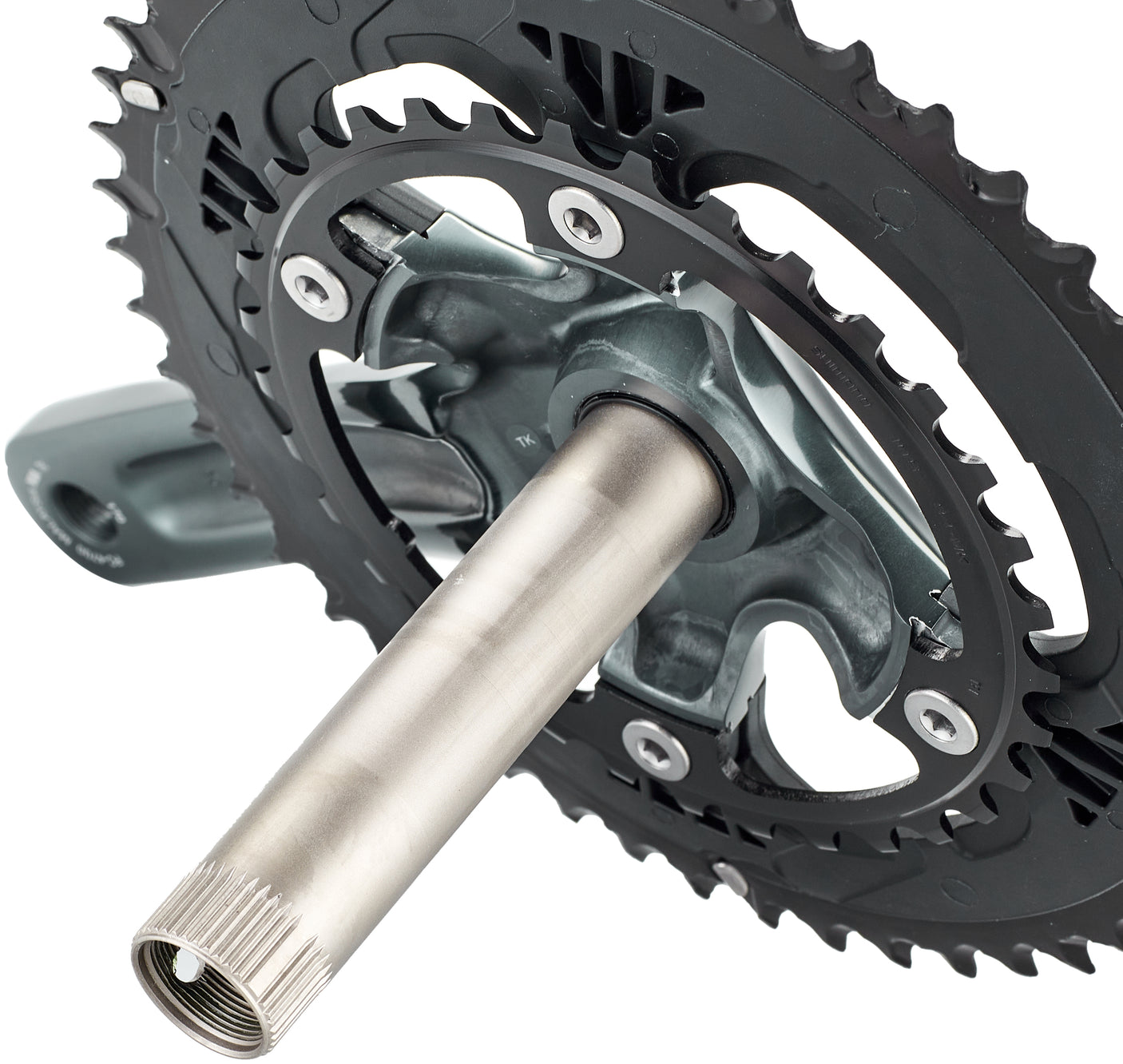 Shimano Tiagra FC-4700 crankstel 50x34 10-speed zwart