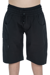 CUBE TEAMLINE baggy short ROOKIE incl. binnenbroek zwart'n'wit