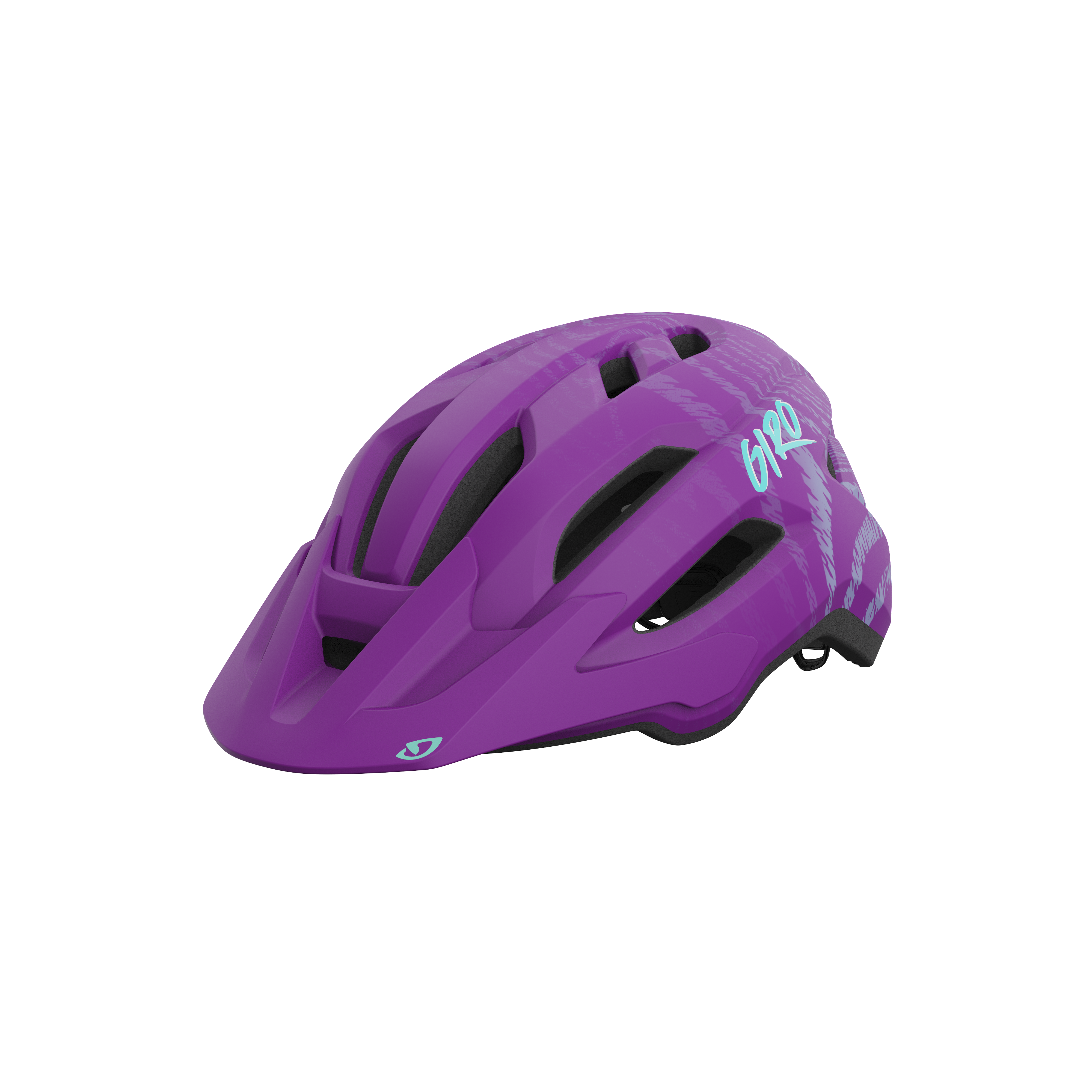 Giro Fixture II Y Helm matte purple ripple