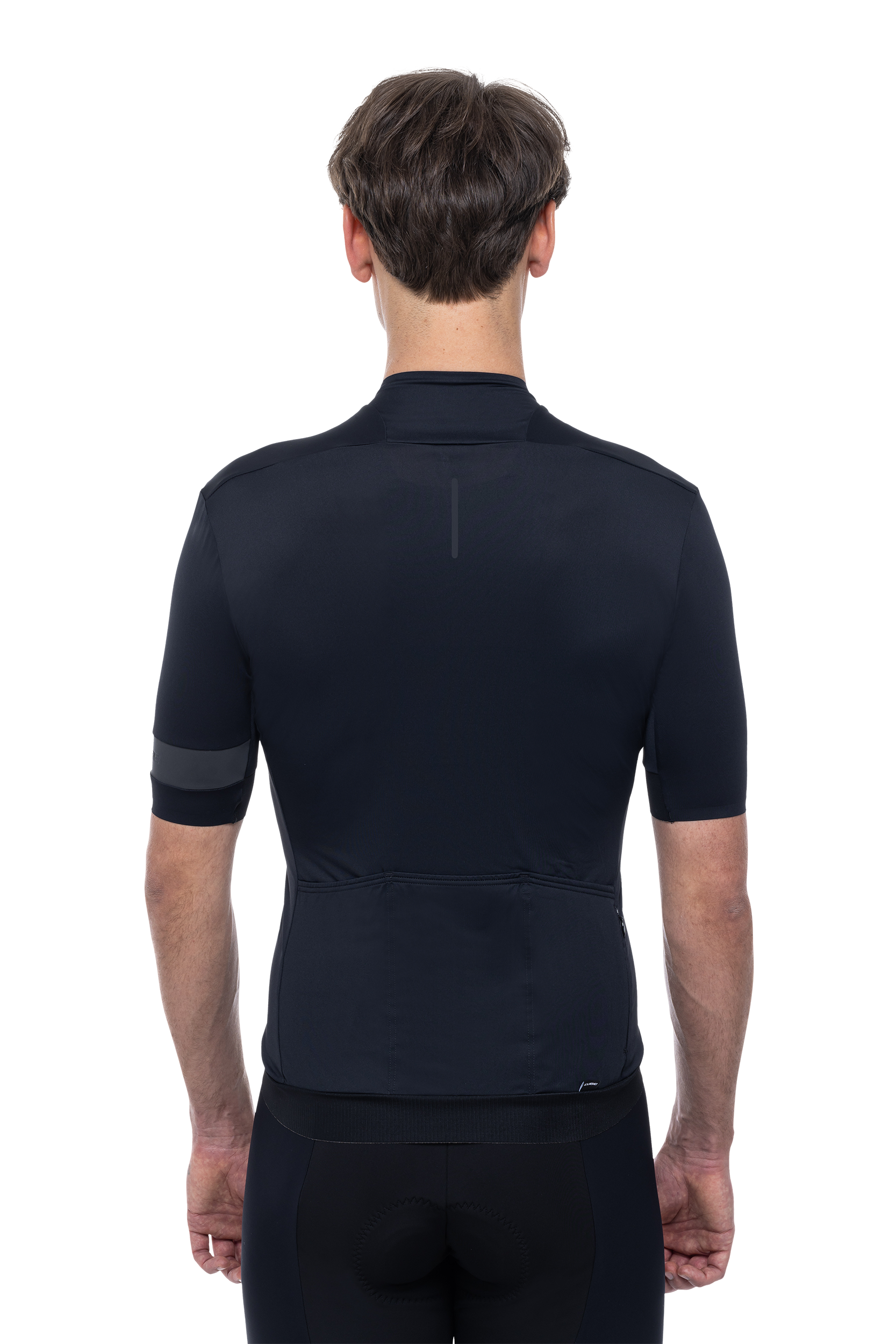 CUBE BLACKLINE jersey korte mouw zwart heren