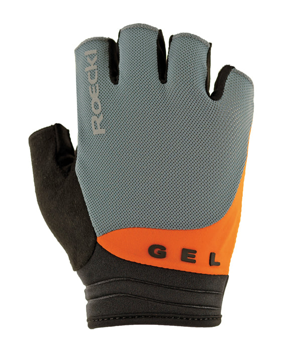 Roeckl Itamos 2 Handschoenen Hurricane Grijs/Oranje