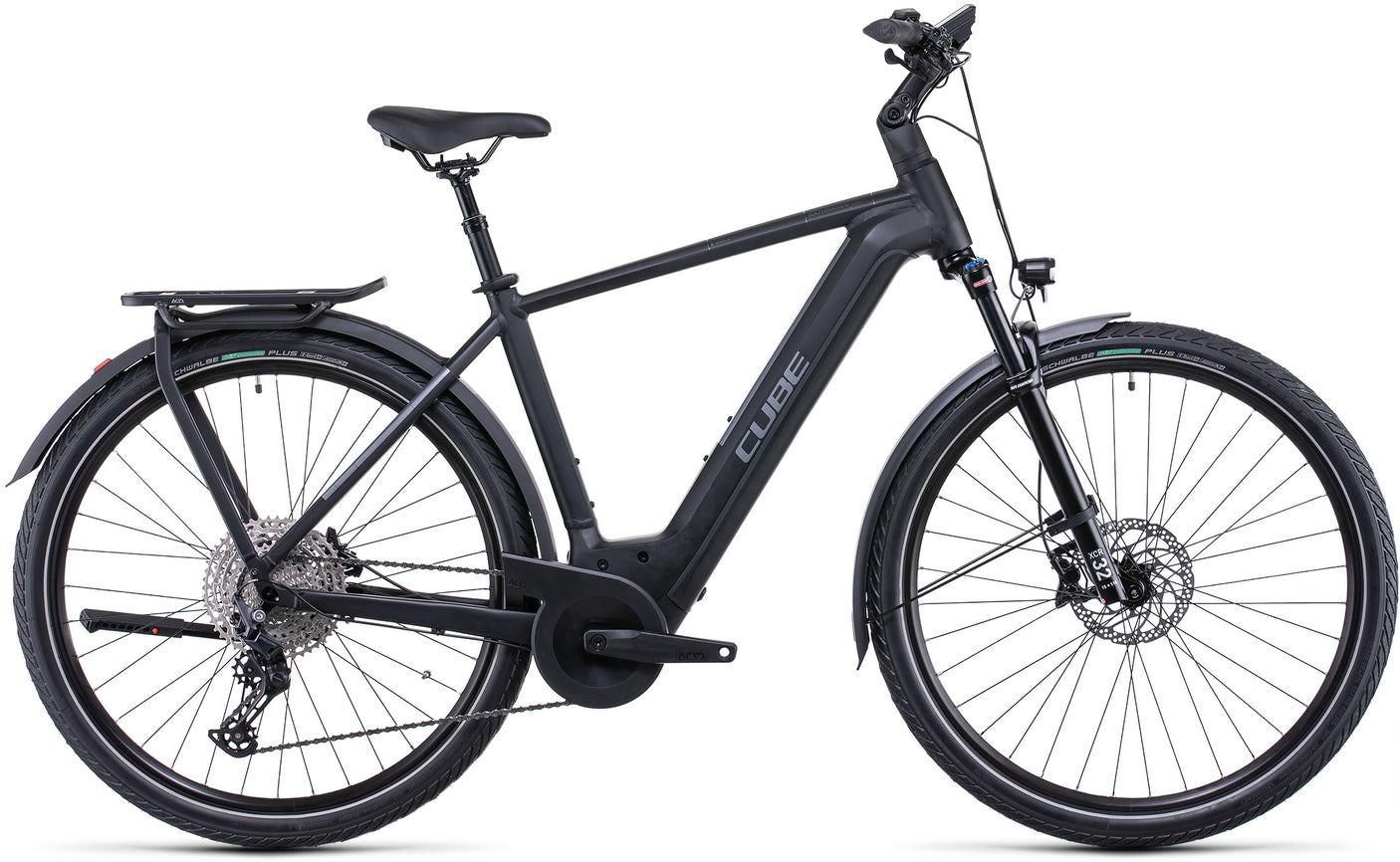 Cube Kathmandu Hybrid EXC 750 zwart en zilver