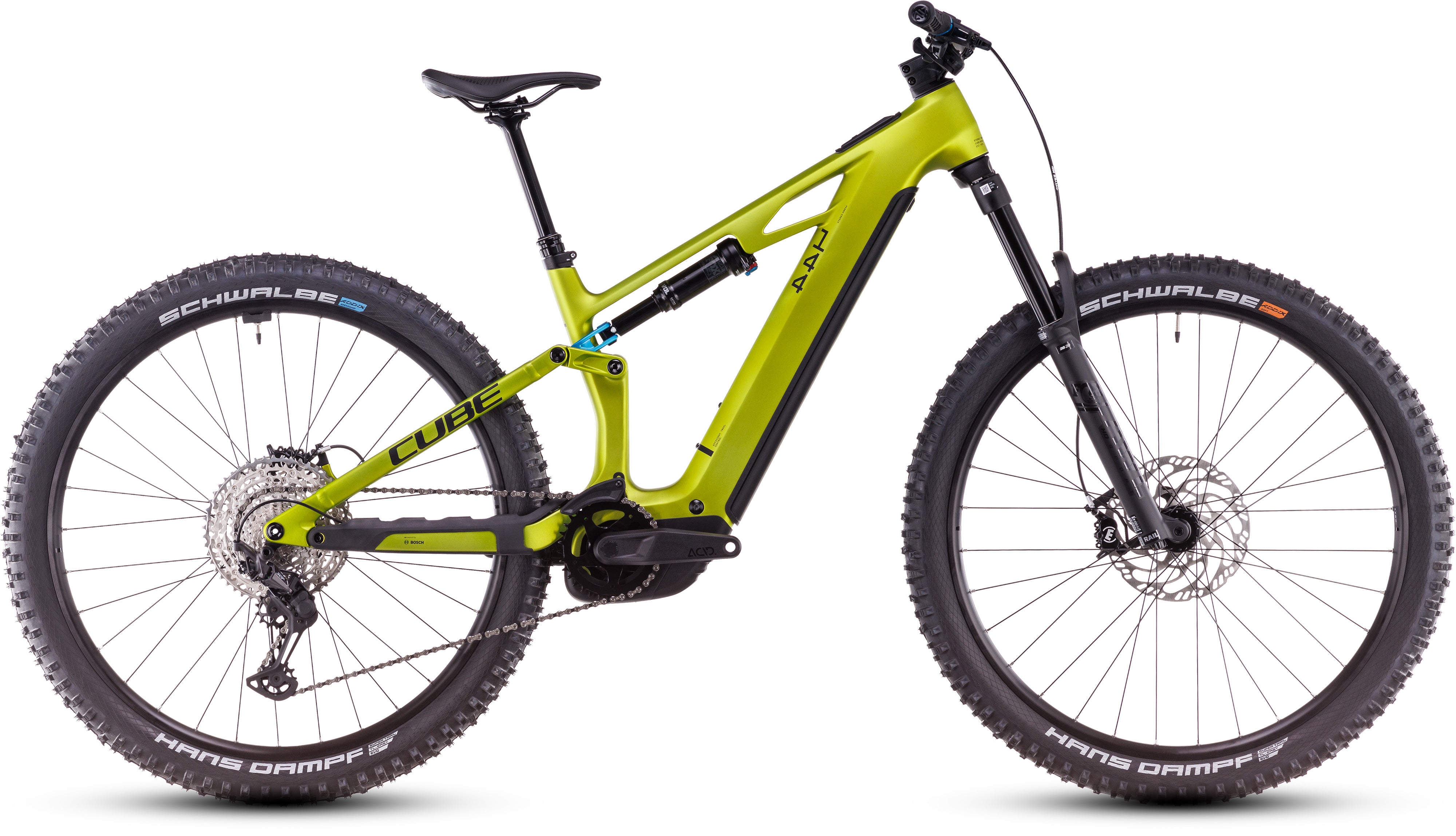 Cube Stereo Hybride ONE44 HPC Race 800 flashlime'n'blue (2025)