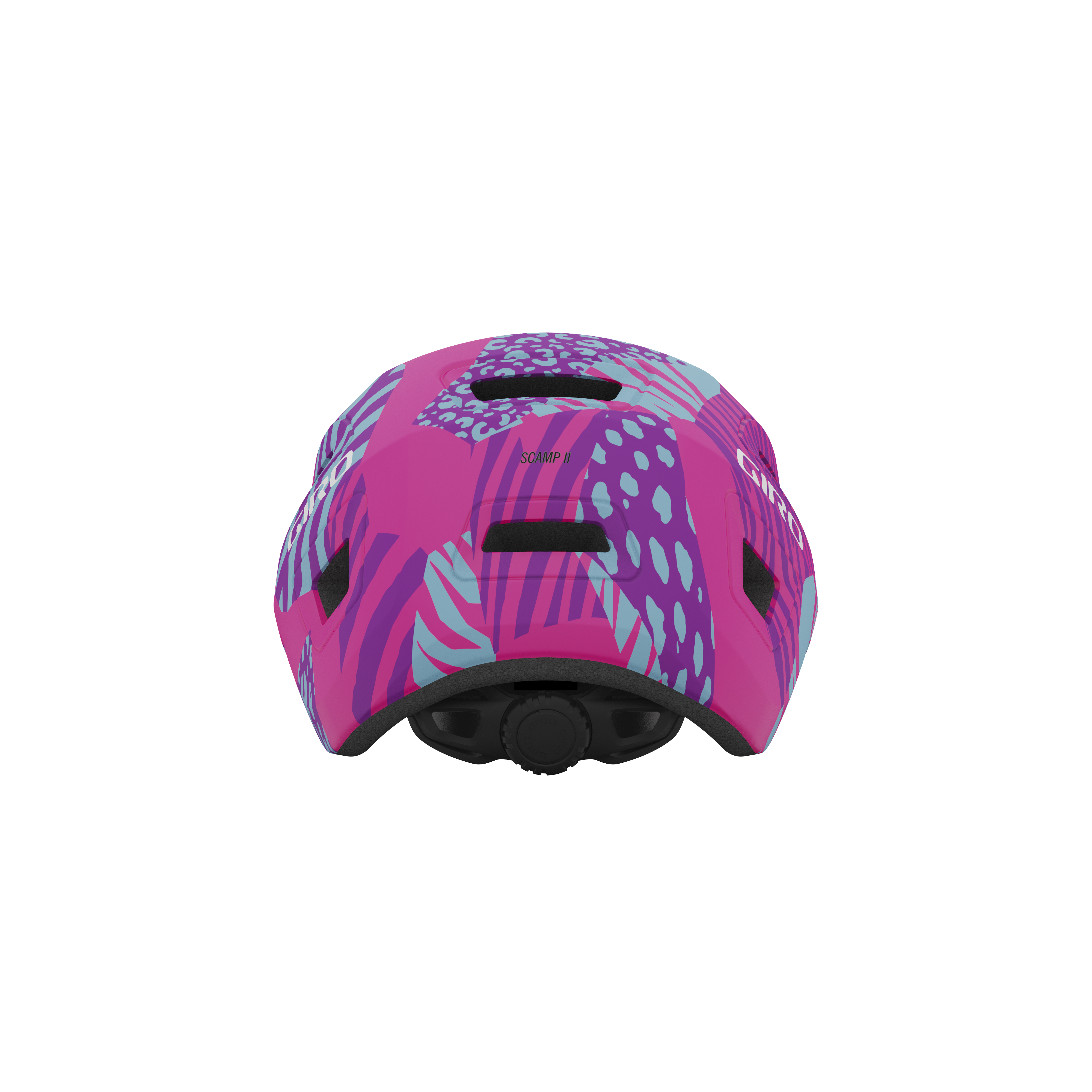 Giro Scamp II Helm matte pink animal