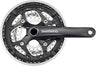 Shimano Trekking FC-T551 crankstel 3x10 48/36/26 tanden inclusief SM-BB52 zwart