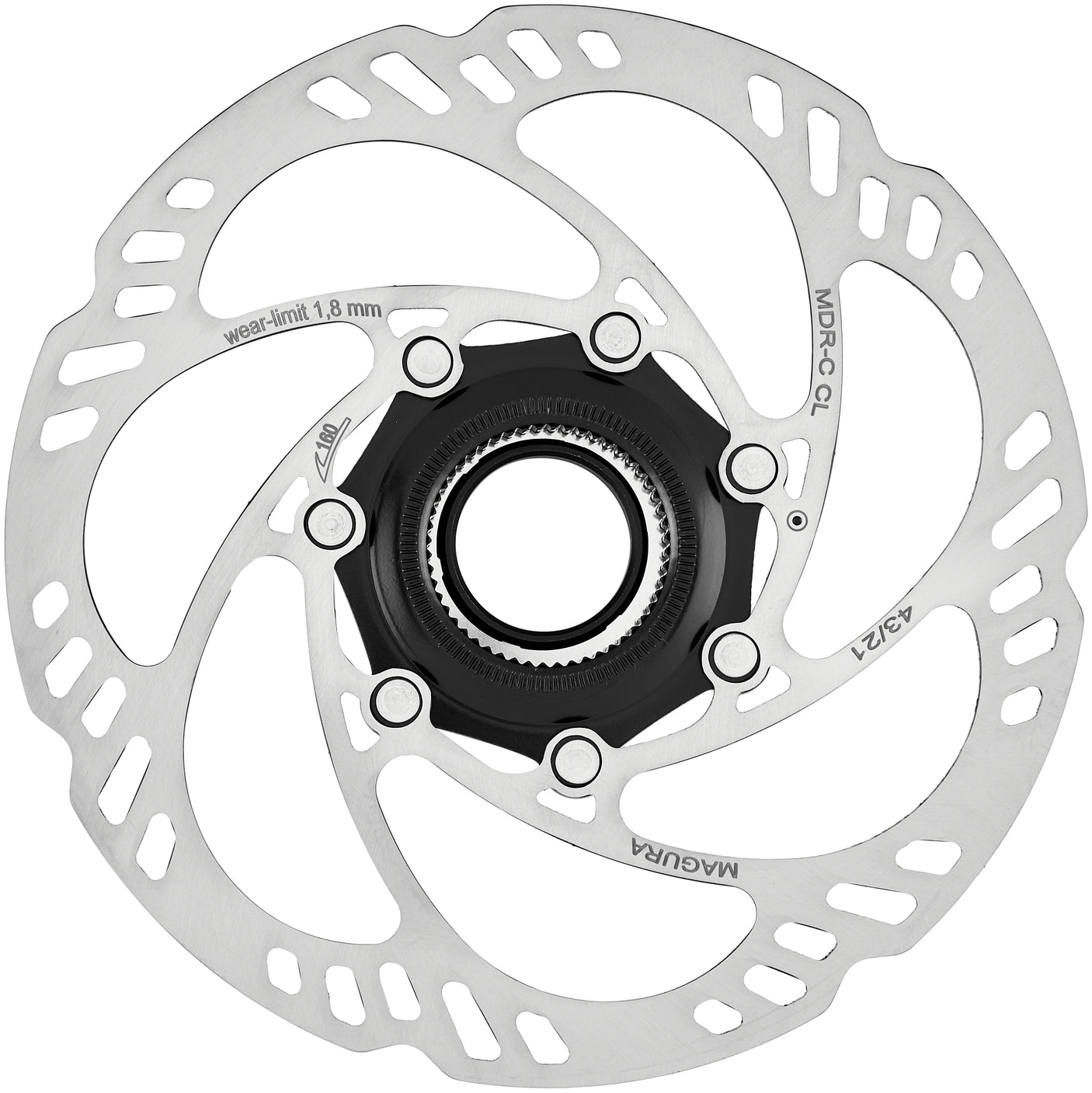 Magura MDR-C CL remschijf Center Lock steekas