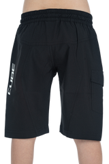 CUBE TEAMLINE Baggy Shorts ROOKIE zwart'n'wit