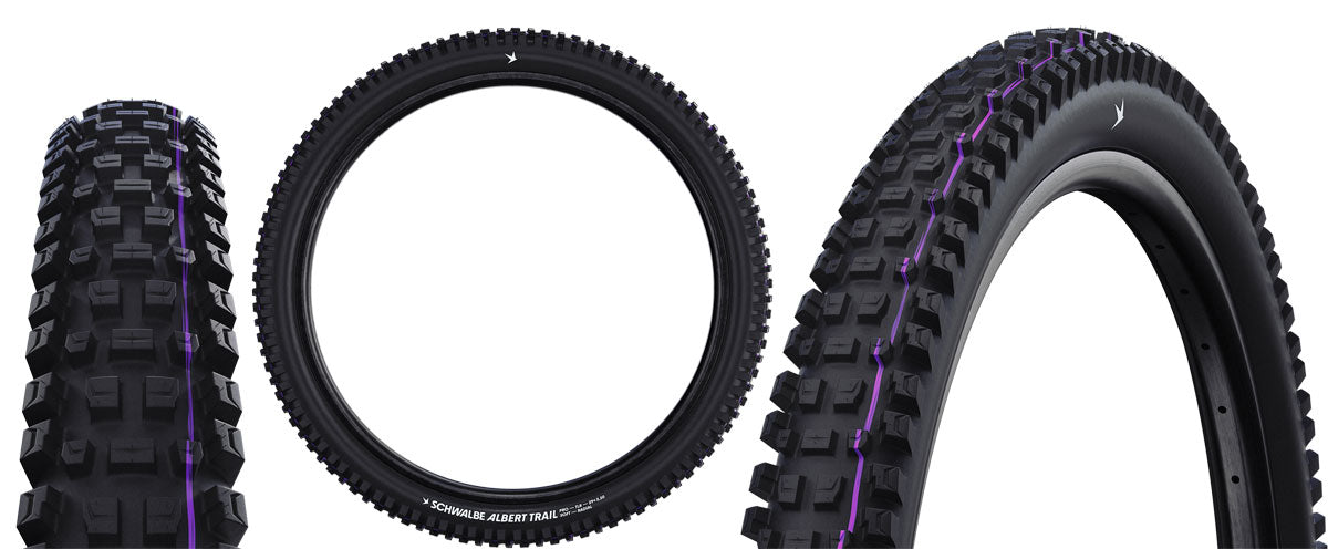 Schwalbe Albert TRAIL PRO vouwband Addix Ultra Soft zwart