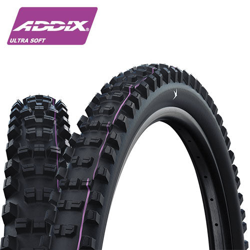 Schwalbe Shredda GRAVITY PRO Addix Ultra Soft achteraan