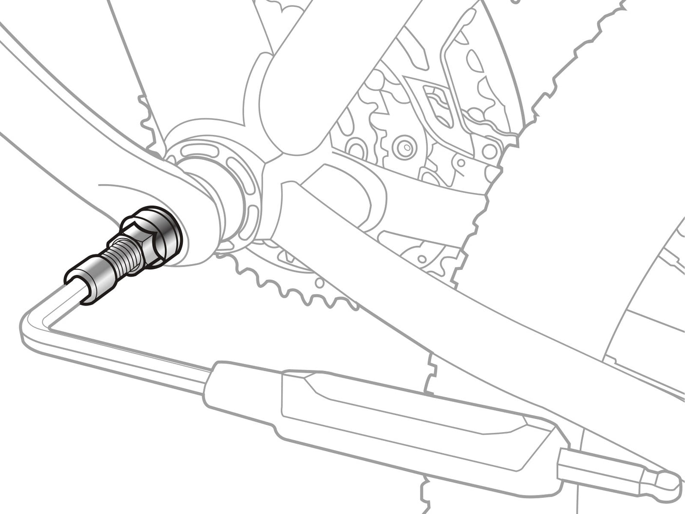 Topeak Universele Crank Cranktrekker